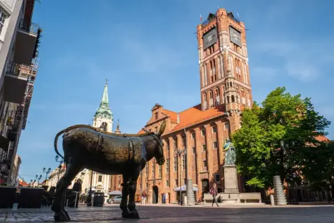 Pomysł na weekend w Toruniu? Zobacz słynnego osiołka na Rynku Staromiejskim, podziwiaj gotycki ratusz i poczuj atmosferę miasta Kopernika.