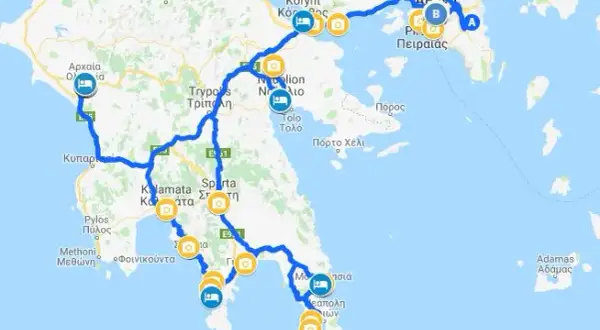 Peloponez: przewodnik po atrakcjach, plan podróży i porady